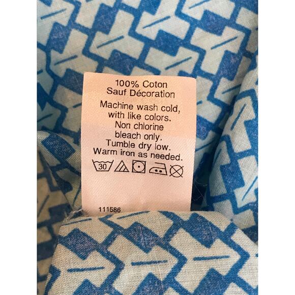 J. Crew Factory Print Embroidered Sleeveless Blouse Size 2 - Picture 7 of 7